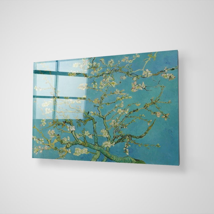 Wallity Cuadro decorativo de vidrio templado Multicolor 70 x 100 cm